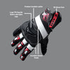 DSG GPX Riding Gloves (Black Red)