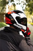 SMK Stellar Sports Adox Gloss Black Red White (GL231) Helmet