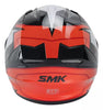 SMK Stellar Sports Adox Gloss Black Red White (GL231) Helmet