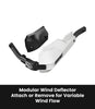 Rynox Defender Pro Handguards (White Black)