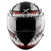 AXOR Apex Marvel Venom Dull Black Red Helmet