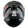 AXOR Apex Marvel Venom Dull Black Red Helmet