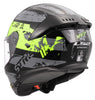 LS2 Stream II Noisy Yellow Black Gloss Helmet (D Ring)
