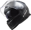 LS2 FF800 Storm II Solid Matt Black Helmet (D Ring)