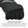 Viaterra Fender Daily Use Motorcycle Gloves (Black)