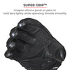 Viaterra Holeshot Short Motorcycle Riding Gloves (Gunmetal)