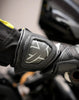Viaterra Grid MK3 Full Gauntlet Motorcycle Riding Gloves (Black)