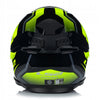 LS2 Stream II Fury Black Hi Viz Yellow Gloss Helmet (D Ring)