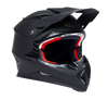 KYT MX Jumpshot Plain Gloss Black Helmet