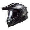 LS2 MX701 EXPLORER Carbon Solid Carbon Gloss Helmet