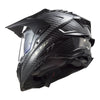 LS2 MX701 EXPLORER Carbon Solid Carbon Gloss Helmet