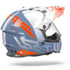 LS2 MX436 Pioneer Evo Evolve Gloss White Cobalt Blue Helmet