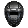 SMK Stellar Sports Flight Gloss Black Grey (GL266) Helmet