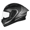 SMK Stellar Sports Flight Gloss Black Grey (GL266) Helmet