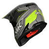 SMK Allterra Maverix Grey Black Yellow Gloss (GL624) Helmet