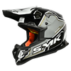 SMK Allterra Maverix Black Grey White Gloss (GL261) Helmet