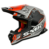 SMK Allterra Maverix Grey Black Orange Gloss (GL627) Helmet