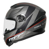 MT Hummer B AXN Gloss Black Grey C15 Helmet