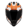LS2 Pioneer II Namib Gloss White Orange Helmet