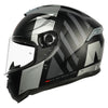 MT Hummer B Air Gloss Black Grey F2 Helmet