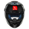 MT Hummer B Air Gloss Black Grey F2 Helmet