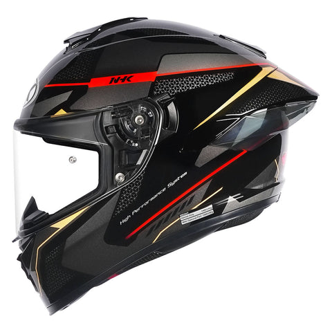NHK K5R Anomalistic Gloss Black Red Helmet