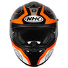 NHK K5R Commutrack Gloss Black Orange Helmet