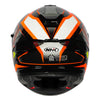 NHK K5R Commutrack Gloss Black Orange Helmet