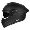 NHK K5R Solid Matt Black Helmet