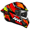 NHK K5R Speed Light Gloss Black Red Helmet