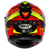 NHK K5R Speed Light Gloss Black Red Helmet