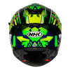 NHK K5R Timothee Gloss Black Green Helmet