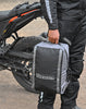 ViaTerra POD 100% Waterproof Motorcycle Tail Bag (12 Liters) Grey