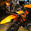 Hyperrider KTM 250 390 2025 Adventure Crash Guard Black (HRADV034S)