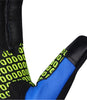 Rynox Gravel Dualsport Gloves 2023 (Hi-Viz Green Blue)