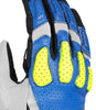 Rynox Ridge Pro Offroad Gloves (Blue Hi Viz Green)