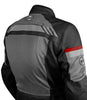 Rynox Stealth Air Pro Riding Jacket (Black Grey Red)