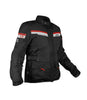 Rynox Stealth Air Pro Riding Jacket (Black Red with Black Mesh)