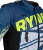Rynox Dune Neo Trail Offroad Jacket (Blue Hi Viz Green)