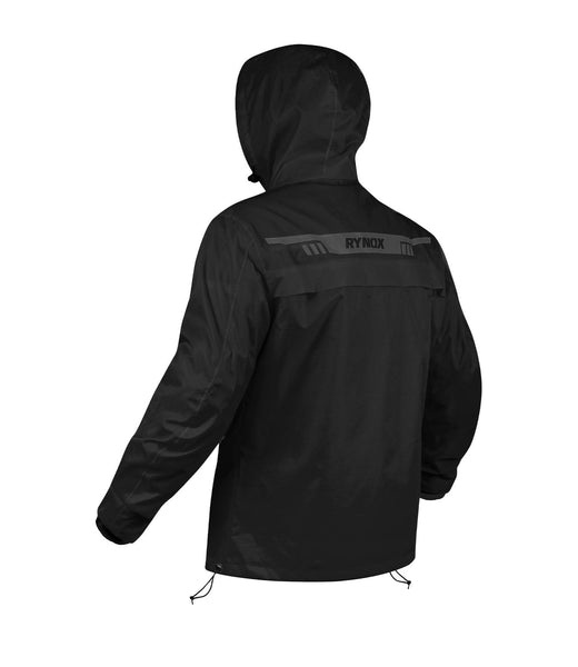 Rynox H2GO Pro Rain Jacket (Black)– Moto Central