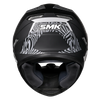 SMK Stellar Sports Fury Matt Black Grey (MA266) Helmet