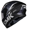 SMK Stellar Sports Fury Gloss Black Grey Chameleon (GL266C) Helmet