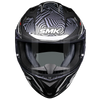 SMK Stellar Sports Fury Gloss Black Grey Chameleon (GL266C) Helmet