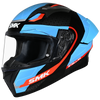 SMK Stellar Sports Flight Gloss Black Blue Grey (GL256) Helmet