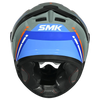 SMK Typhoon Sports Tourer Gloss Grey Blue White (GL651) Helmet