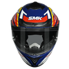 SMK Typhoon Sports Tourer Gloss Blue Red Yellow (GL534) Helmet