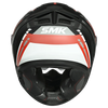 SMK Typhoon Sports Tourer Gloss Black Red White (GL231) Helmet