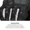 Viaterra Shifter Short Motorcycle Riding Gloves (Black)