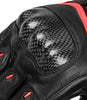 Rynox Tornado Pro 4 Gloves Carbon Edition (Black Red)