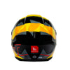 MT Hummer B Monti Gloss Black Yellow B3 Helmet